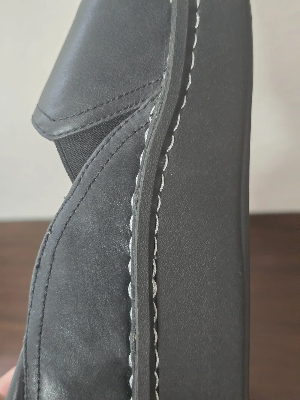 ​Alegria by PG Lite Debra Black Leather Slip On Clogs Mules Shoes Women's Size40